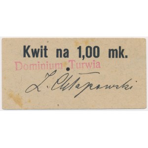 Turwia Dominium, 1 mk (1914)