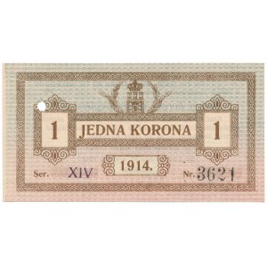 Lwów, 1 korona 1914 Ser.XIV