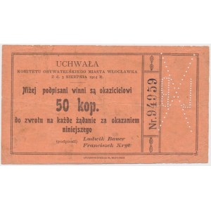 Włocławek, Občiansky výbor 50 kopejok 1914