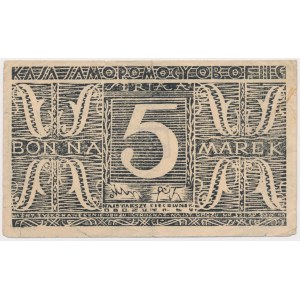 Oflag II C Woldenberg, 5 Mark (1944) - Serie AI