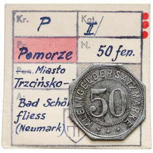 Bad Schönfliess (Trzcińsko-Zdrój), 50 fenigs without date - ex. Kalkowski