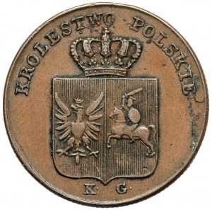 Listopadové povstání, 3 haléře 1831 - RARE