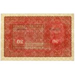 20 mkp 08.1919 - II Serja FF und CP - zwei Sorten (2Stk)