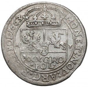 Johannes II. Kasimir, Tymf Krakau 1663 AT