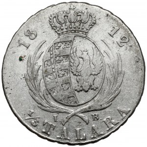 Principality of Warsaw, 1/3 thaler 1812 IB