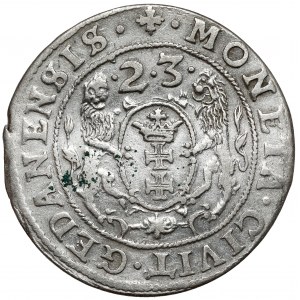Zygmunt III Waza, Ort Gdańsk 1623 - skrócona data