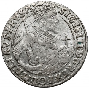 Sigismund III. Wasa, Ort Bydgoszcz 1623 - schattierte Krone