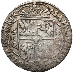 Zikmund III Vasa, Ort Bydgoszcz 1624 - Saský ovál - RARE