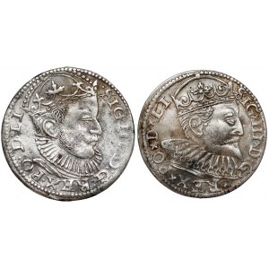 Sigismund III. Vasa, Troika Riga 1589 und 1598, Satz (2 St.)