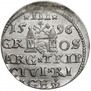 Sigismund III. Vasa, Troika Riga 1596