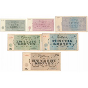 Czech Republic, Terezin Ghetto 1 - 100 Kronen 1943 (6pcs)