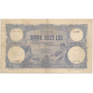 Rumänien, 20 Lei 1920