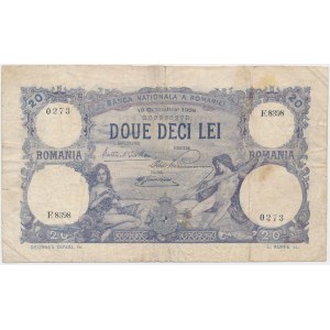 Romania, 20 Lei 1928