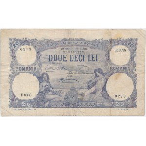 Rumänien, 20 Lei 1928