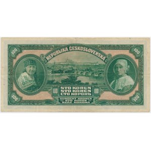 Československo, 100 korún 1920 - Ab
