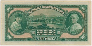 Czechoslovakia, 100 Korun 1920 - Ab