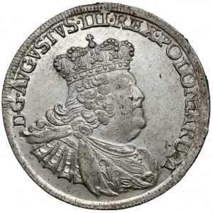 August III Sas, Ort Leipzig 1756 EC - small bust