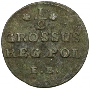 Poniatowski, Half-penny 1782 EB, Warsaw - rare vintage