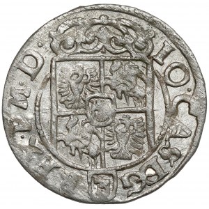 Jan II. Kasimir, Półtorak Poznań 1662 - mit Rändern - gemünzt