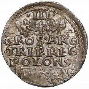 Zikmund III Vasa, Trojak Bydgoszcz 1595 - bez háčků - krásný