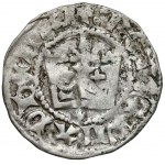 Ladislaus II Jagiello, Cracow half-penny - type 8 - + sign - very rare