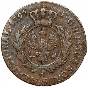 South Prussia, 1796-B penny, Wroclaw.