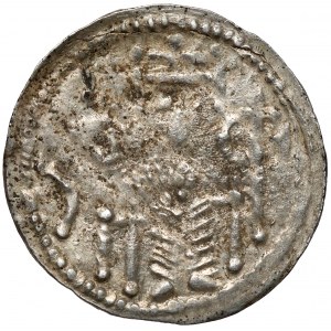 Boleslaw IV the Curly, Denarius - Emperor - rare