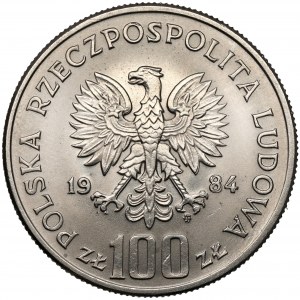 100 złotych 1984 Wincenty Witos - ODWROTKA