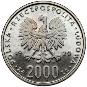 Sample NIKIEL 2,000 gold 1979 Mieszko I