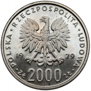 Próba NIKIEL 2.000 złotych 1979 Mieszko I