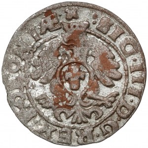 Sigismund III Vasa, Szeląg Bydgoszcz 1613 - wide monogram