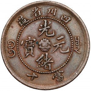 China, Szechuan, 10 Bargeld ohne Datum (1903-1905)