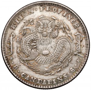 China, Kirin, 1/2 Yuan / 50 cents 1900