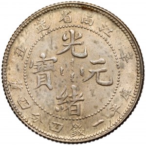 China, Kiangnan, 20 fen Jahr 38 (1901)