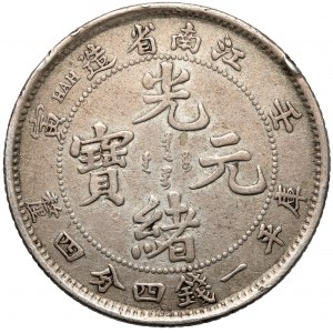 China, Kiangnan, 20 fen Jahr 39 (1902)