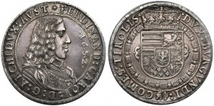 Austria, Ferdinand Karl, Thaler 1652, Tirol - Schraubtaler - rare