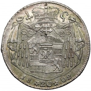 Austria, Salzburg, Hieronymus von Colloredo, 20 kreuzer 1802 M