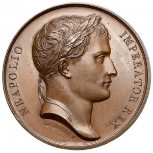 Francja, Napoleon I, Medal 1807 - Oswobodzenie Gdańska - późniejsze bicie