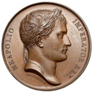 Francúzsko, Napoleon I., medaila 1807 - Oslobodenie Gdanska - neskôr vyrazená