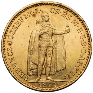 Węgry, Franciszek Józef I, 20 koron 1894 KB