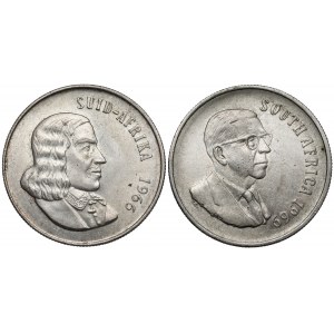 Afryka Południowa, Rand 1966 i 1969, zestaw (2szt)