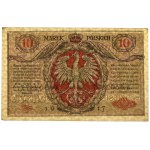 10 mkp 1916 Allgemein ...Fahrkarten