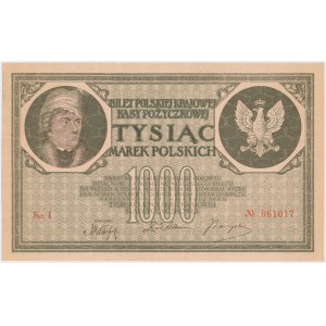 1.000 mkp 1919 - Séria I