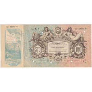 Ľvov, Pridelenie hotovosti za 100 korún 1915