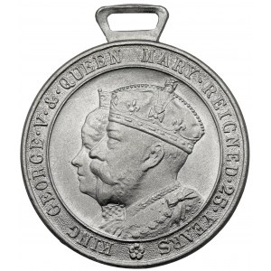 Wielka Brytania, Jerzy VI, Medal 1935 - Srebrny Jublieusz