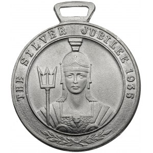 Wielka Brytania, Jerzy VI, Medal 1935 - Srebrny Jublieusz