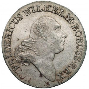 Prussia, Frederick William II, 4 pennies 1797-A, Berlin