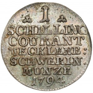 Mecklenburg-Schwerin, Friedrich Franz I, Shilling 1794