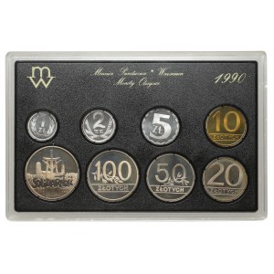 1990 vintage set - zrkadlová známka