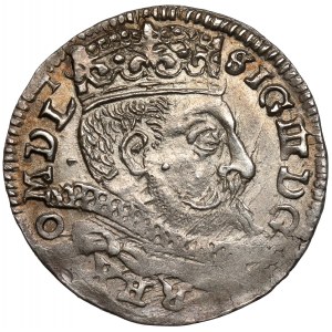 Zikmund III Vasa, Trojak Lublin 1598 - Zleva L